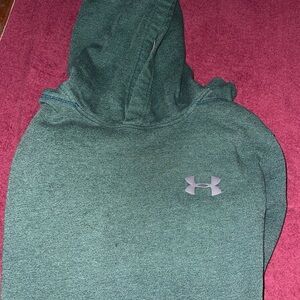 Under Armour Teal and Gray ColdGear Hoodie